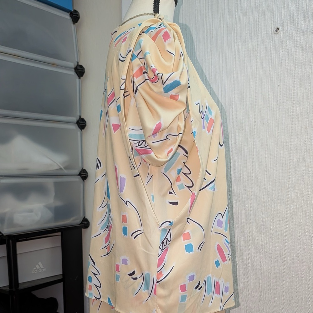Abstract Print Dress - Picture 6 of 6
